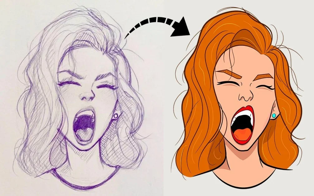 使用我们的AI素描转图像技术生成图像